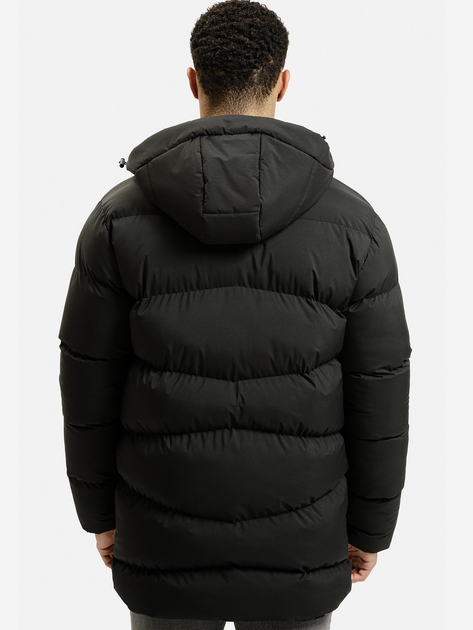Kurtka zimowa męska Cross Jeans 40296-020 3XL Czarna (8697319804645) - obraz 2