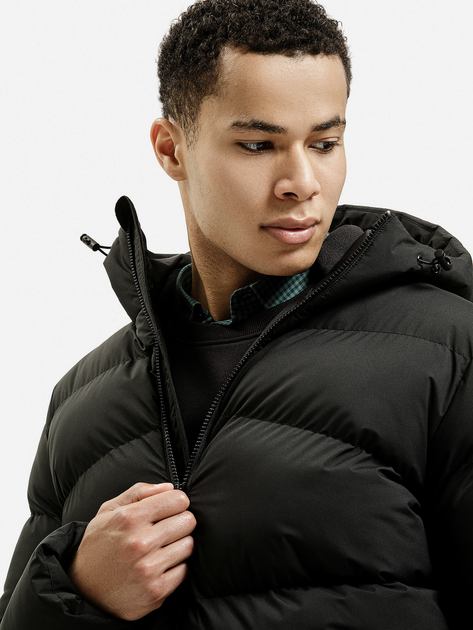 Kurtka zimowa męska Cross Jeans 40296-020 2XL Czarna (8697319804638) - obraz 4