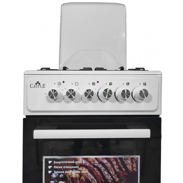 Плита комбінована CASTLE CPEG-50W (3+1) - изображение 8