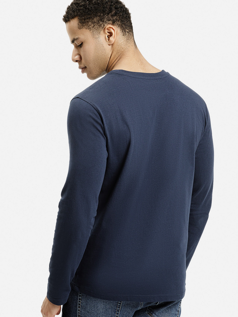 Лонгслів чоловічий Cross Jeans 16034-001 M Темно-синій (8697319806748) - зображення 2