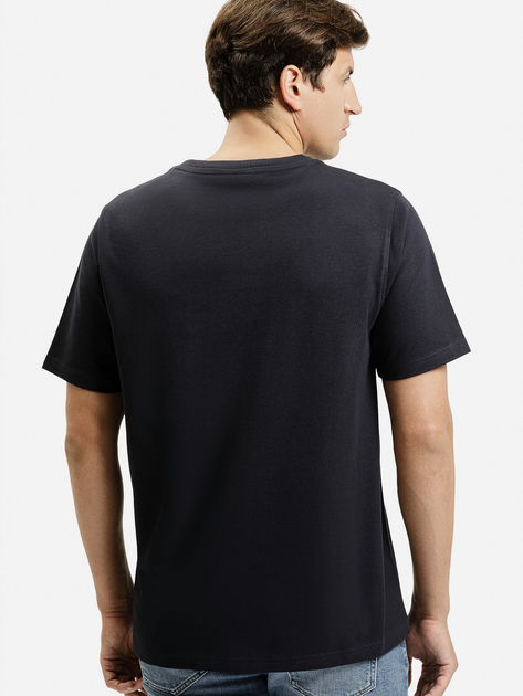 T-shirt męski bawełniany Cross Jeans 16122-310 M Granatowy (8697319806199) - obraz 2