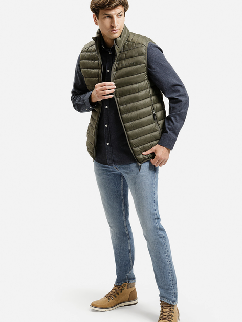 Футболка бавовняна довга чоловіча Cross Jeans 16122-310 L Темно-синя (8697319806205) - зображення 3