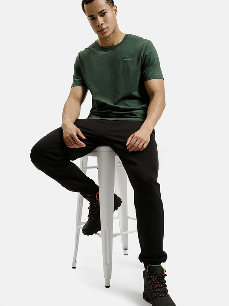 Футболка бавовняна довга чоловіча Cross Jeans 16134-027 L Зелена (8697319806540) - зображення 3