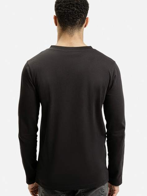 Longsleeve męski Cross Jeans 16137-020 L Czarny (8697319806595) - obraz 2