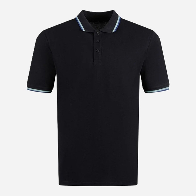 Koszulka polo męska Cross Jeans 16143-310 3XL Granatowa (8697319808834) - obraz 1