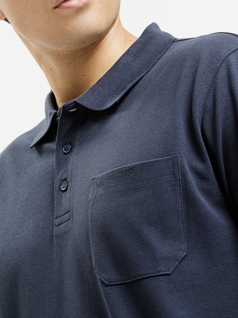 Koszulka polo męska Cross Jeans 16146-001 L Granatowa (8697319807097) - obraz 4