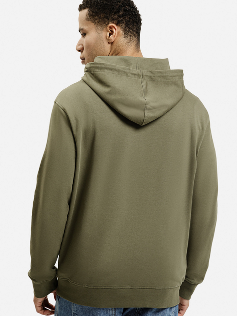 Bluza z kapturem męska Cross Jeans 25444-039 S Oliwkowa (8697319807639) - obraz 2