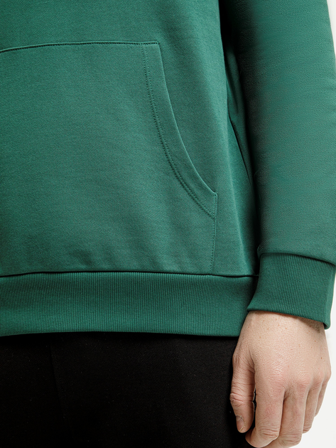 Bluza z kapturem męska Cross Jeans 25501-479 2XL Zielona (8697319720716) - obraz 4