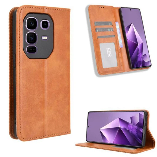 Чехол книжка Epik iFace Retro Leather для Infinix Note 50 Pro+ blue - Фото 5 Чехол книжка Epik iFace Retro Leather для Infinix Note 50 Pro+ blue - изображение 5