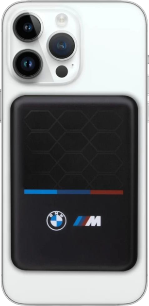 УМБ BMW M Collection MagSafe 3000 mAh 5W Black (BMPBMS3K22PGVK) - зображення 2