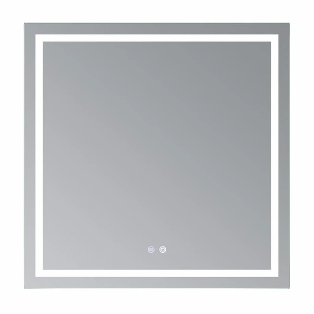 Зеркало Qtap с LED подсветкой Touch антизапотевания для ванной комнаты регулятор яркости (601289) - изображение 10
