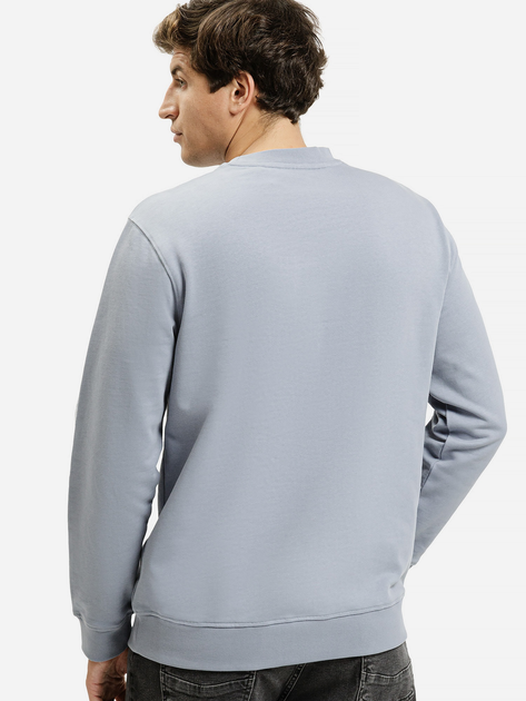 Bluza bez kaptura męska Cross Jeans 25507-005 2XL Jasnoszara (8697319807233) - obraz 2