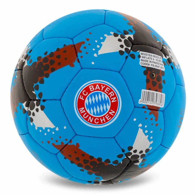 Мяч футбольный Бавария Ballonstar Bayern Munchen 0047-831 размер №5 Blue-Multicolor - изображение 2
