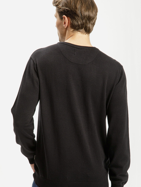 Джемпер чоловічий Cross Jeans 34228-020 3XL Чорний (8697319062281) - зображення 2
