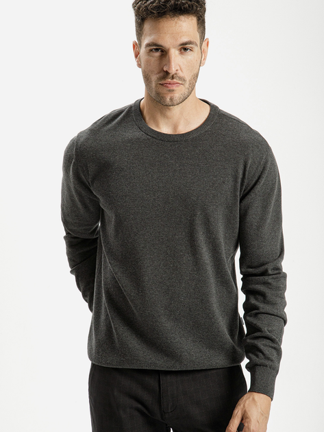 Джемпер чоловічий Cross Jeans 34228-021 3XL Темно-сірий (8697319196108) - зображення 1