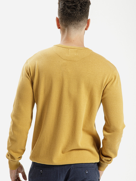 Джемпер чоловічий Cross Jeans 34228-026 L Жовтий (8697319196115) - зображення 2