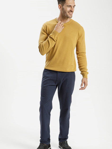 Джемпер чоловічий Cross Jeans 34228-026 2XL Жовтий (8697319196122) - зображення 3