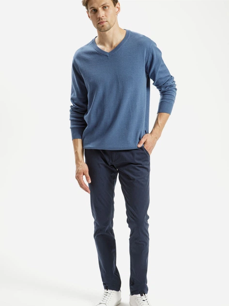 Pulower męski Cross Jeans 34229-005 XL Niebieski (8697319196283) - obraz 3