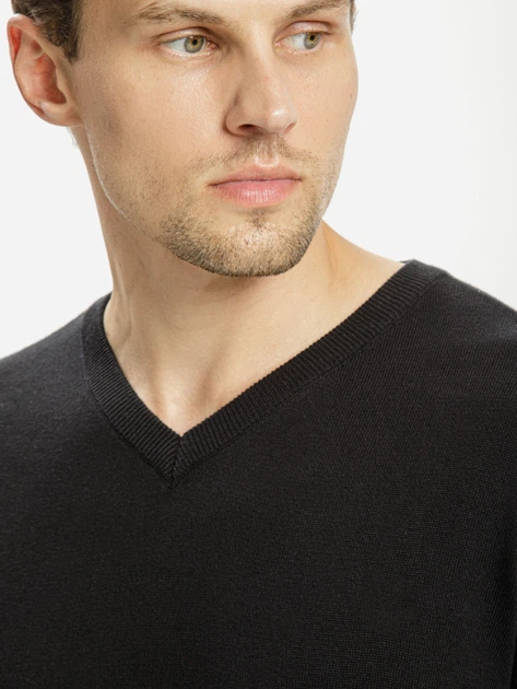 Pulower męski Cross Jeans 34229-020 2XL Czarny (8697319062526) - obraz 4