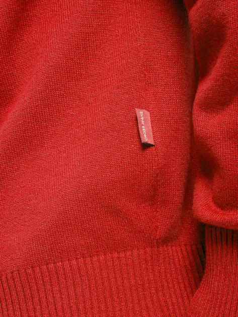 Pulower męski Cross Jeans 34229-529 L Czerwony (8697319062557) - obraz 4