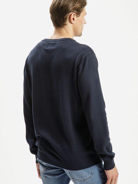 Пуловер чоловічий Cross Jeans 34229-001 XL Темно-синій (8697319062489) - зображення 2