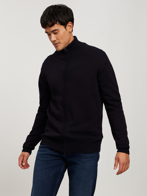 Кофта чоловіча Cross Jeans 34254-001 L Темно-синя (8697319664355) - зображення 1