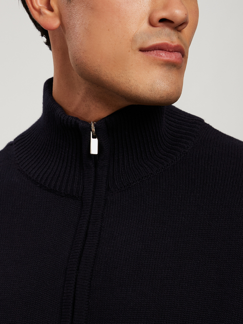 Кофта чоловіча Cross Jeans 34254-001 3XL Темно-синя (8697319664300) - зображення 4