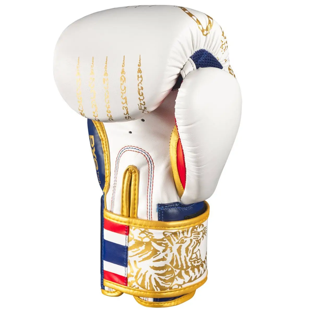 Рукавички боксерські з бинтами Phantom Muay Thai Limited Edition 14 унцій, золотисті - Фото 2 Рукавички боксерські з бинтами Phantom Muay Thai Limited Edition 14 унцій, золотисті - изображение 2
