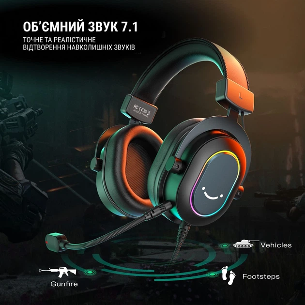Гарнитура Fifine RGB H6 Black - изображение 4