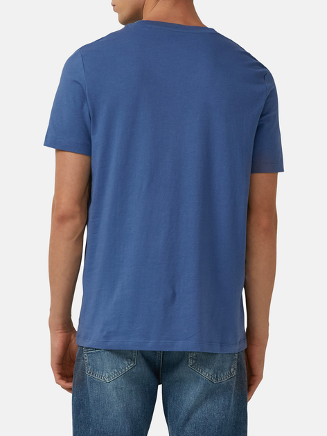 T-shirt męski bawełniany s.Oliver 10.3.11.12.130.2170131-5527 XL Niebieski (4099978322951) - obraz 2