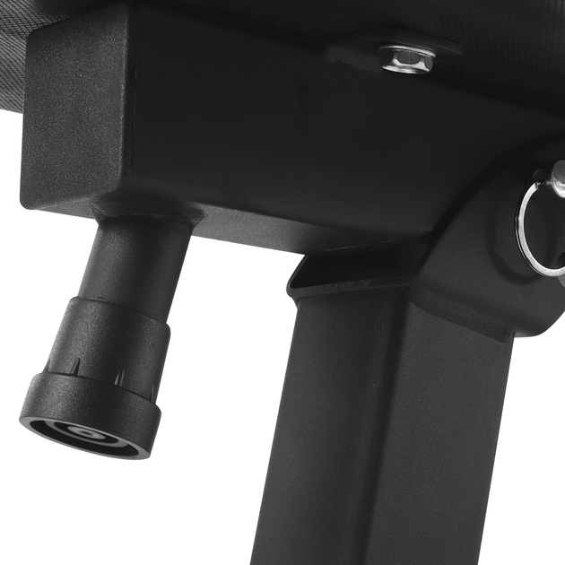 Тренувальна лавка пряма Rebel Active регульована зі стійками (5901890101325) - зображення 6