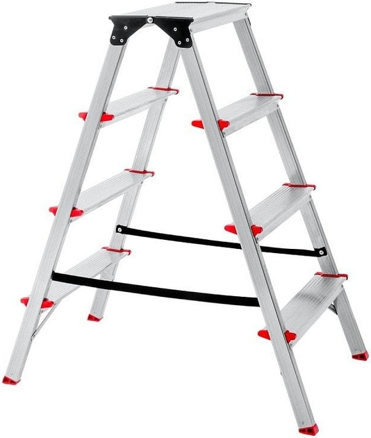 Драбина Haushalt 4-ступенева складна (3871880001411) - зображення 1