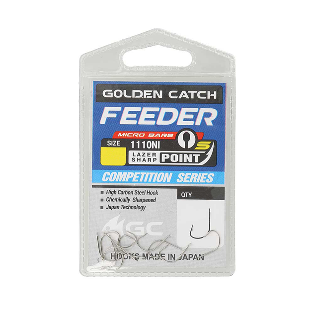 Крючок GC Feeder S 1110NI №11 (12шт) - изображение 3