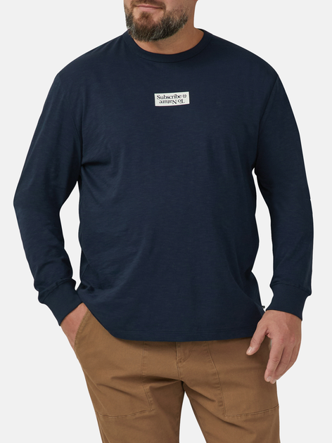 Лонгслів чоловічий s.Oliver 10.3.16.12.130.2173867-59D1 4XL Темно-синій (4099978181633) - зображення 1