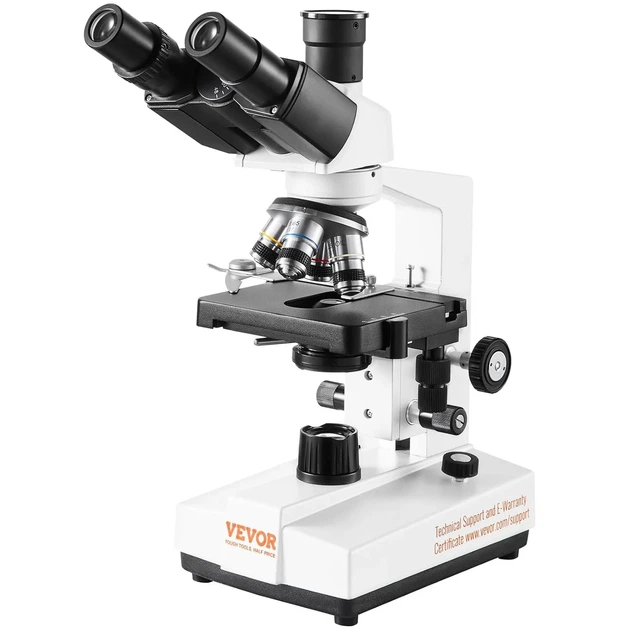 Цифровой микроскоп VEVOR XSP-36TV / 40X-5000X / White Б/В - Фото 2 Цифровой микроскоп VEVOR XSP-36TV / 40X-5000X / White Б/В - изображение 2