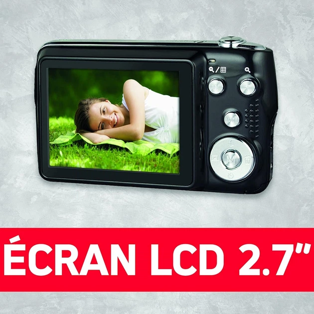 Фотоаппарат AgfaPhoto DC8200BK 21 Мп / CMOS / Full HD 24 fps / 8Х зум / Черный Б/В - изображение 4