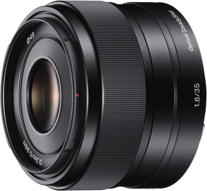 Объектив Sony SEL-35F18 / 35 мм / F1.8 / Sony E / Черный (SEL-35F18) - изображение 2
