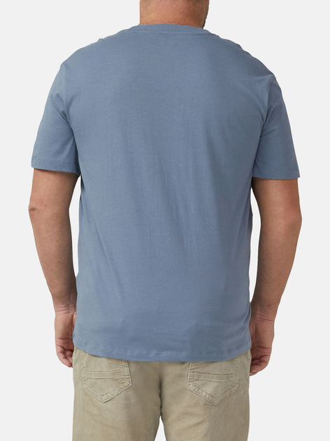 Футболка бавовняна довга чоловіча s.Oliver 10.3.16.12.130.2174165-5363 4XL Світло-синя (4099978344519) - зображення 2