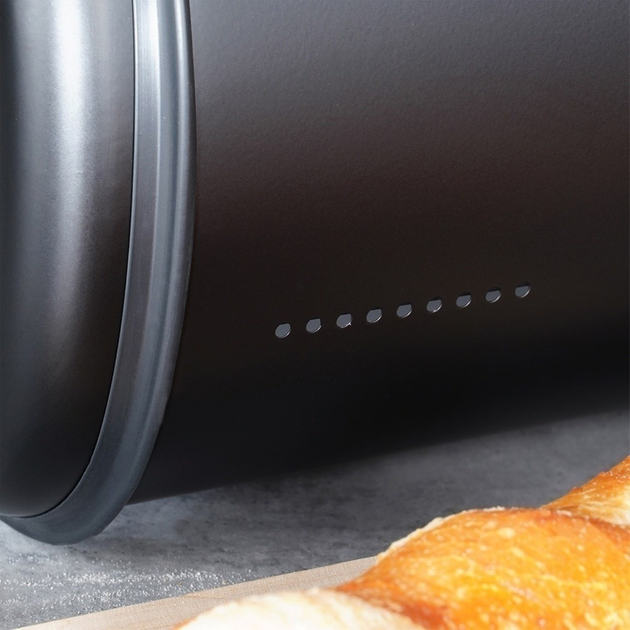 Хлібниця Vilde сталева Чорна (5904316472825) - зображення 6