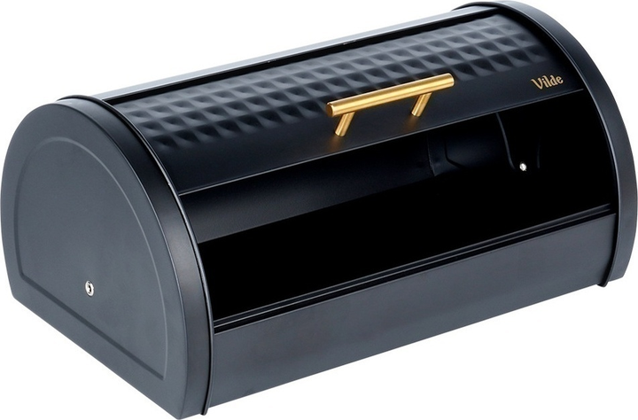 Chlebak Vilde metalowy Czarny (5904316472818) - obraz 2