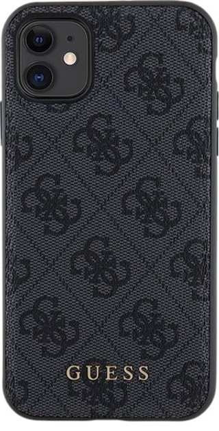 Комплект Guess Case 4G Metal Logo for iPhone 11 + Powerbank 5000mAh MagSafe Black (GUBPM5N614GEMGK) - зображення 4