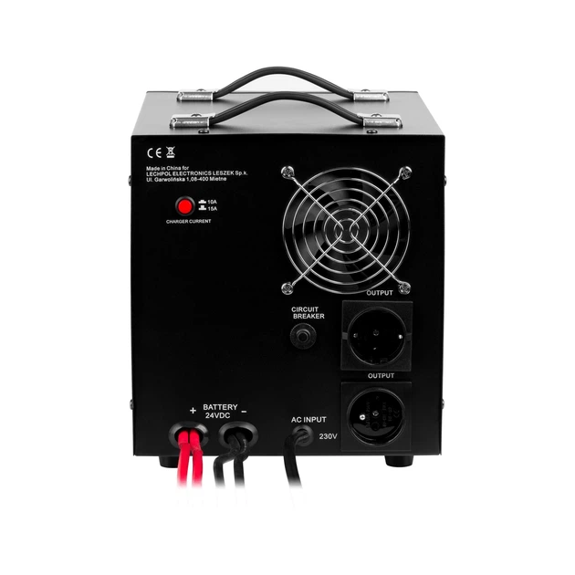 Источник бесперебойного питания (ИБП) 1800/2600W 24v Kemot PROsinus 2600 (Черный) (URZ3429B) - изображение 3