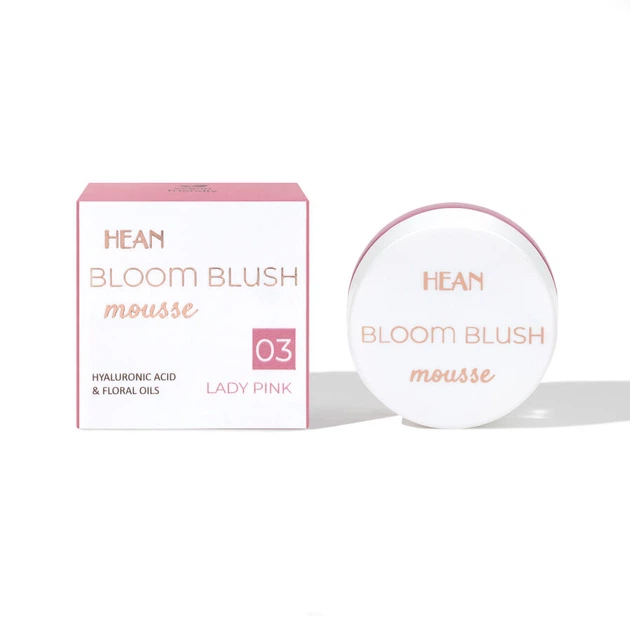 Румяна-муcс для лица Hean Bloom Blush Mousse 03 Lady Pink 5 г ( 5907474401348 ) - Фото 1 Румяна-муcс для лица Hean Bloom Blush Mousse 03 Lady Pink 5 г ( 5907474401348 ) - изображение 1