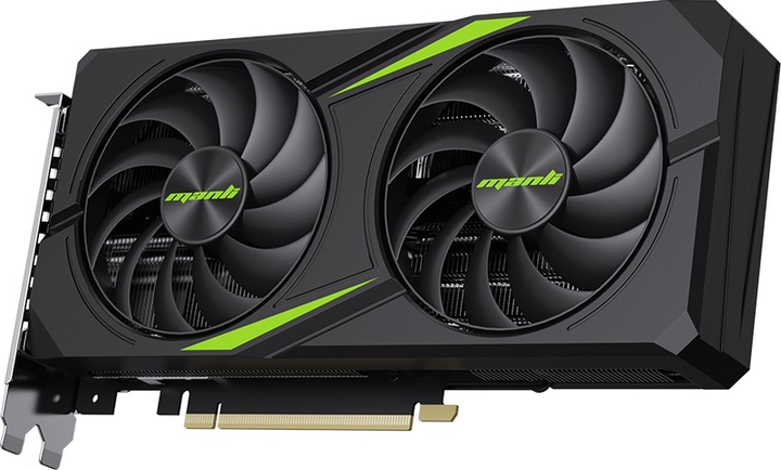 Karta graficzna Manli PCI-Ex GeForce RTX 5070 Nebula 12GB GDDR7 (192bit) (2325/28000) (3 x DisplayPort, HDMI) (N76450700M36340) - obraz 2