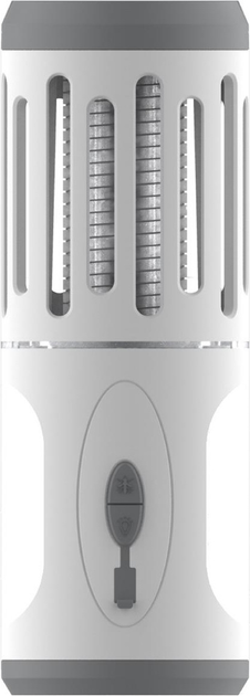 Лампа пастка для комах Platinet 6 Вт 60 лм 1800 mAh IP44 PMKL60 (5907595460965) - зображення 1