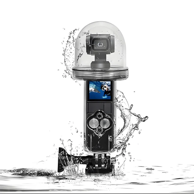 Аквабокс, водонепроникний бокс для екшн камер DJI Osmo Pocket - Фото 2 Аквабокс, водонепроникний бокс для екшн камер DJI Osmo Pocket - зображення 2