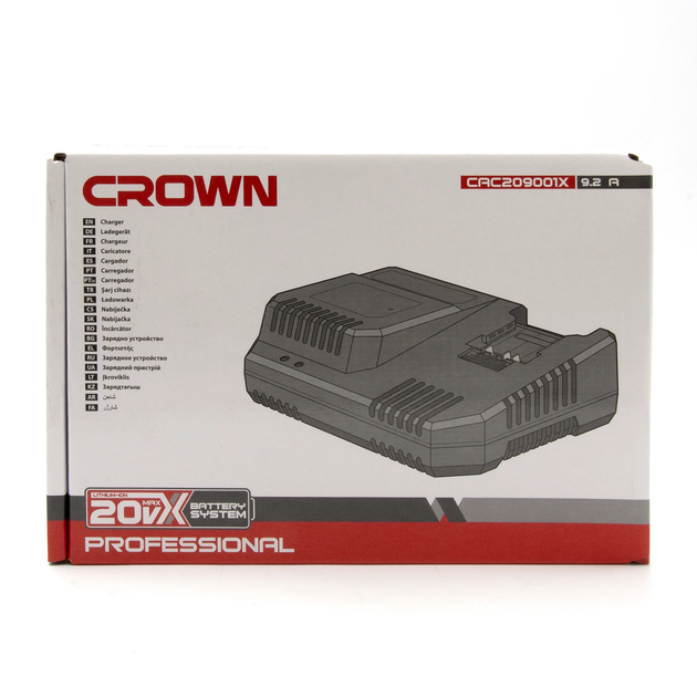 Зарядний пристрій CROWN CAC209001X - Фото 3 Зарядний пристрій CROWN CAC209001X - зображення 3