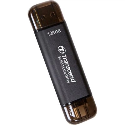SSD накопичувач Transcend esd310c 128gb usb 3.2 (ts128gesd310c) - Фото 3 SSD накопичувач Transcend esd310c 128gb usb 3.2 (ts128gesd310c) - зображення 3