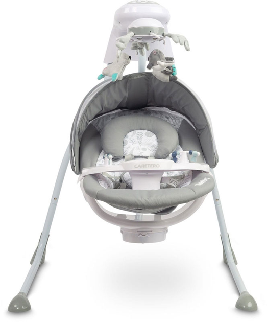 Гойдалка електрична Caretero Raffi Графітова (5903076320575) - зображення 10