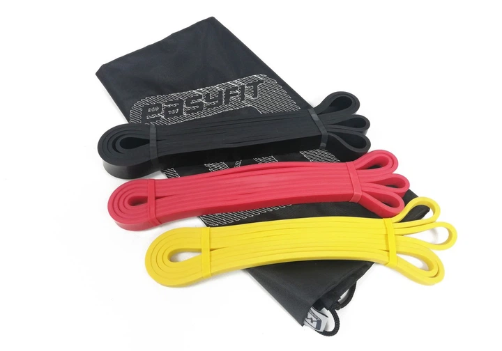 Резинка для подтягиваний EasyFit 1-31 кг набор 3 шт эспандер петля для фитнеса (EF-1313s) - изображение 6